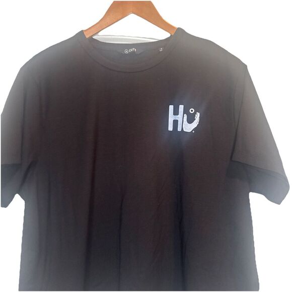 Men’s Cuts BLACK Crew Neck Pyca Pro Casual Shirt Sleeve T Shirt Sz XL Stretch - Picture 2 of 11